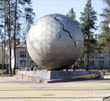 Монумент жертвам Чернобыльской аварии