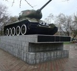 Памятник в честь танковой колонны Приморский Комсомолец