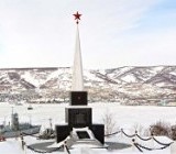 Памятник Петру Ильичеву - герою Советского Союза
