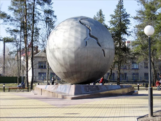 Монумент жертвам Чернобыльской аварии